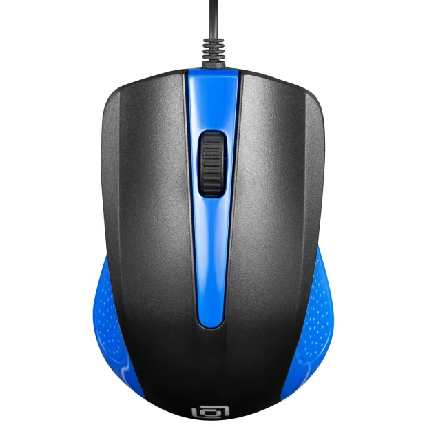 Мышь Oklick 225M (черный/синий)